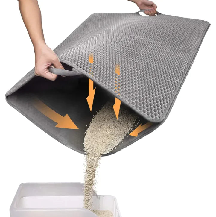 Cat Litter Honeycomb Trapping Mat