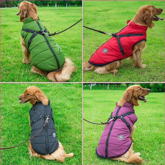 Waterproof Dog Jacket - 5 Colours, all sizes