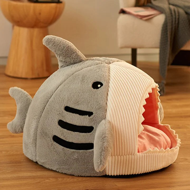 The Shark Pet Bed - cat and dogs
