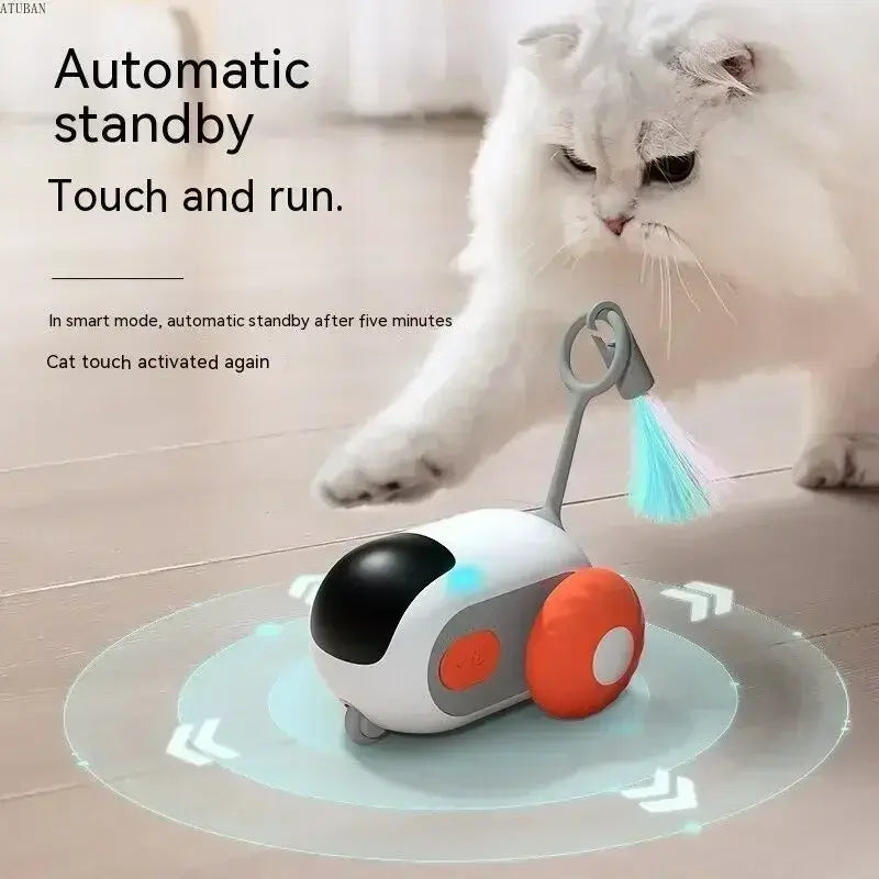 Remote Controlled Smart Cat Toy - 2 Modes Automatic