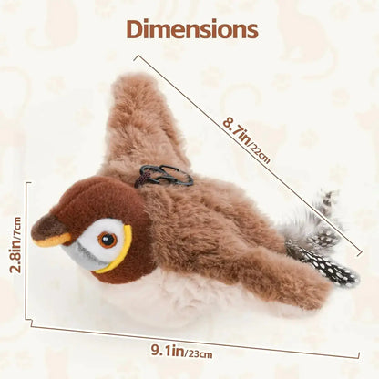 flapping bird - the sparrow cat toy