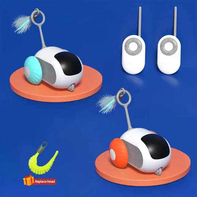 Remote Controlled Smart Cat Toy - 2 Modes Automatic