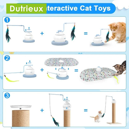 4 in 1 smart cat interative toy