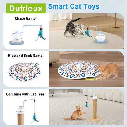 4 in 1 smart cat interative toy