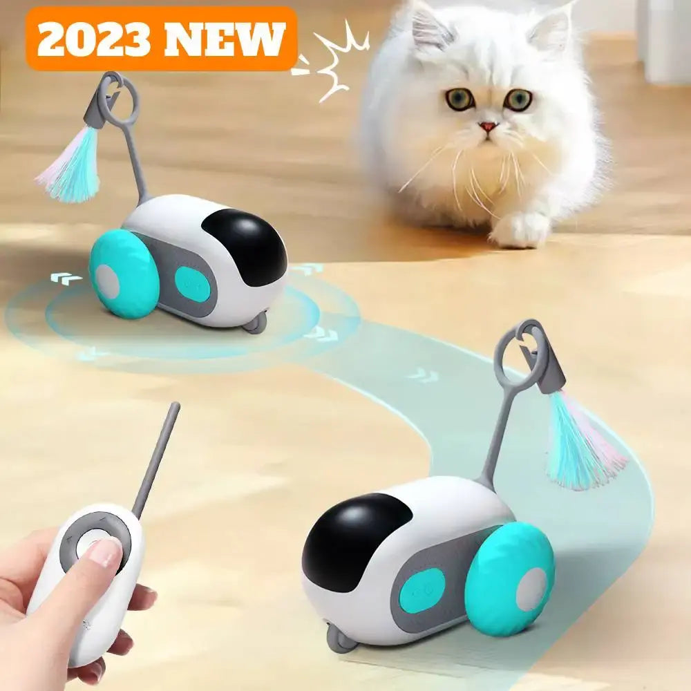 Remote Controlled Smart Cat Toy - 2 Modes Automatic