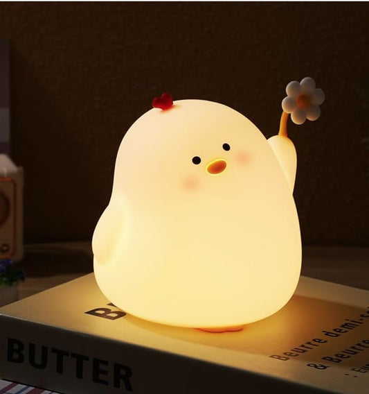 Chicken Night Light - soft silicone