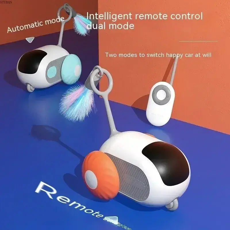 Remote Controlled Smart Cat Toy - 2 Modes Automatic