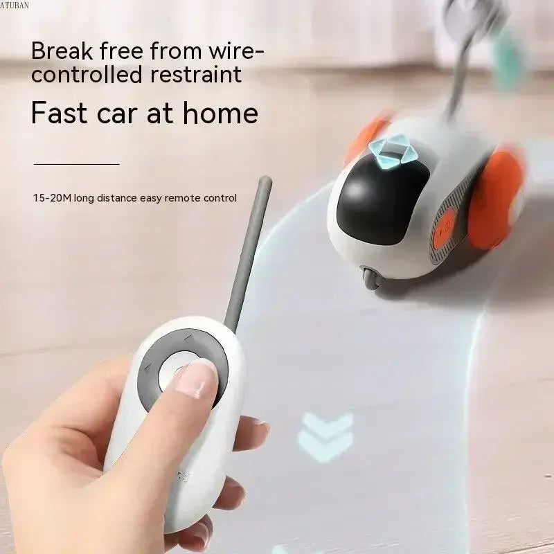 Remote Controlled Smart Cat Toy - 2 Modes Automatic