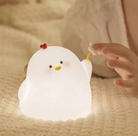 Chicken Night Light - soft silicone